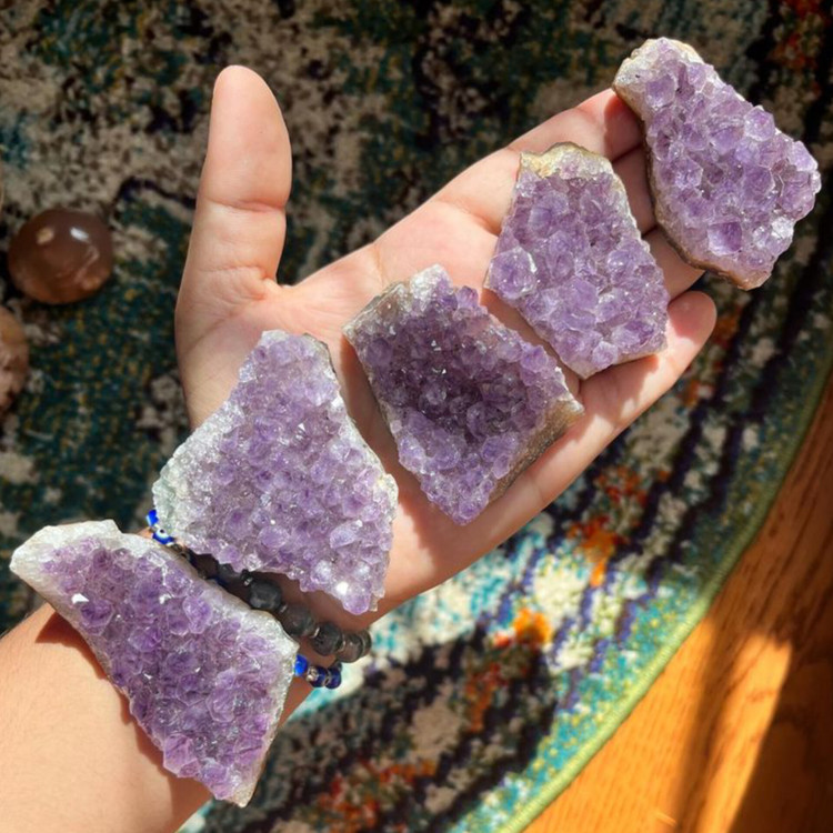 راف خام سنگ آمیتیست