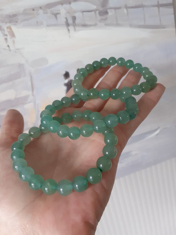 مشخصات قیمت وخرید دستبندآونتورین سبز